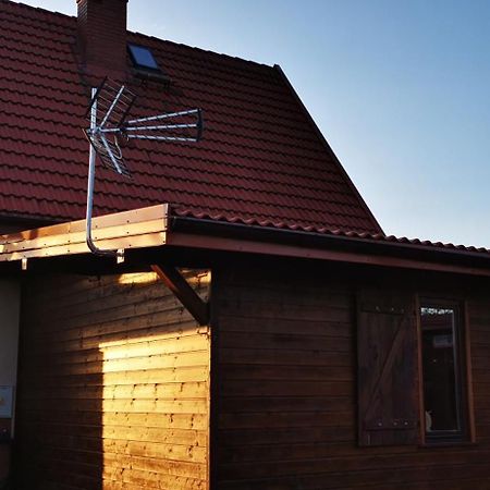 Domek Letniskowy Nad Jeziorem Mazury Ostroda Ngoại thất bức ảnh